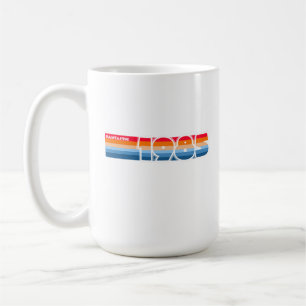Fantastischer 85 Retro Streifen Kaffeetasse