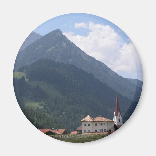 Fantastischer Alpen-Magnet Magnet (Vorne)