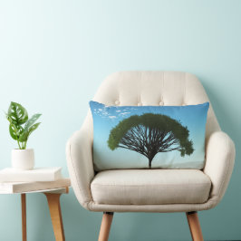 Fantastischer Baum Lendenkissen