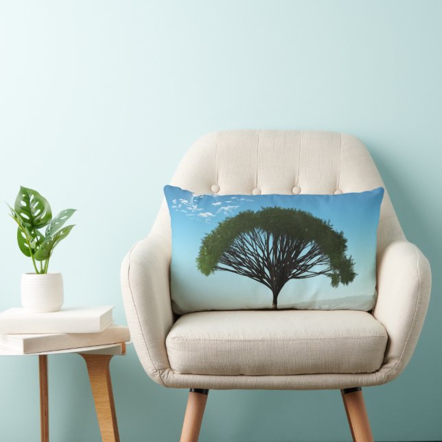 Fantastischer Baum Lendenkissen (Stuhl )