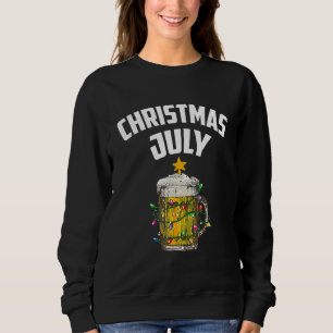 Fantastischer Bier-Weihnachtsbaum-Sommer für Weihn Sweatshirt