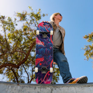 Fantastischer Blossom Fury Dragon Skateboard