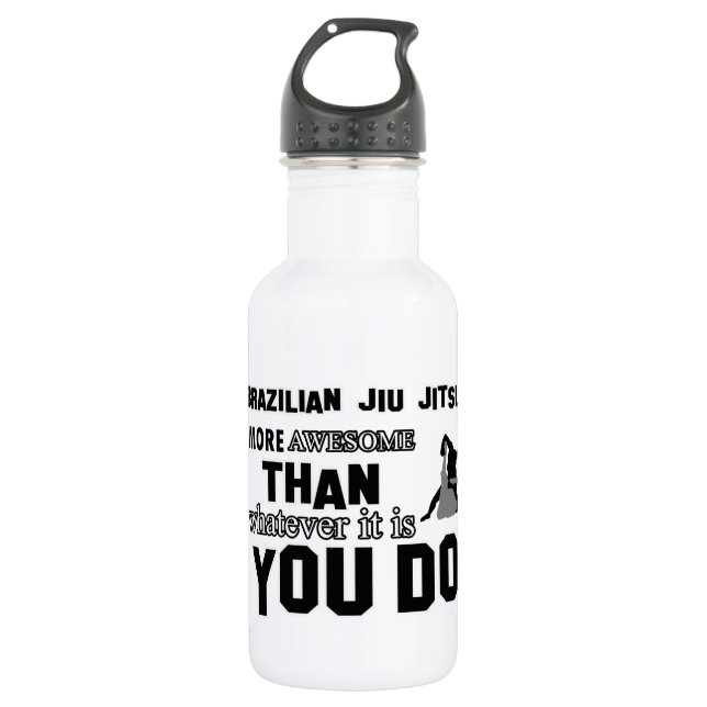 Fantastischer brasilianischer jiu jitsu Entwurf Trinkflasche (Vorderseite)