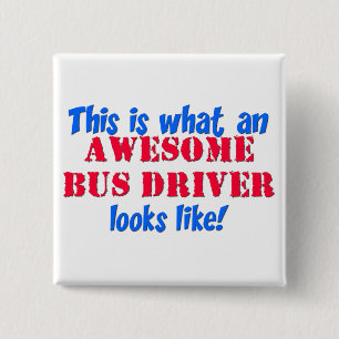 Fantastischer Bustreiber Button
