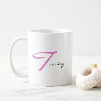 Fantastischer Dienstag Nur positive Vibes Simple M Kaffeetasse