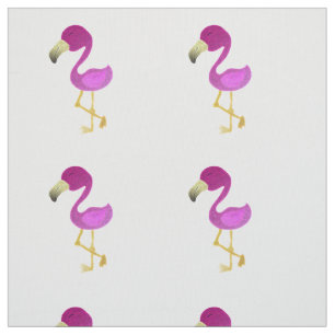 Fantastischer Flamingo Stoff