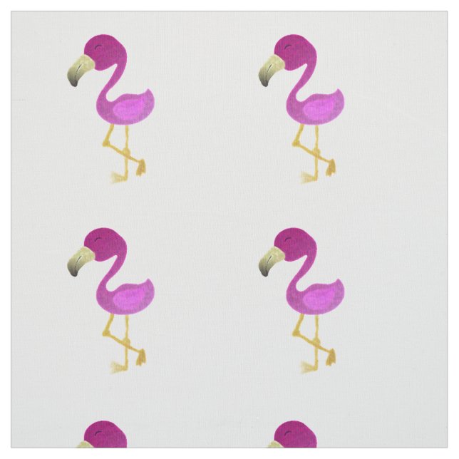 Fantastischer Flamingo Stoff (Muster)