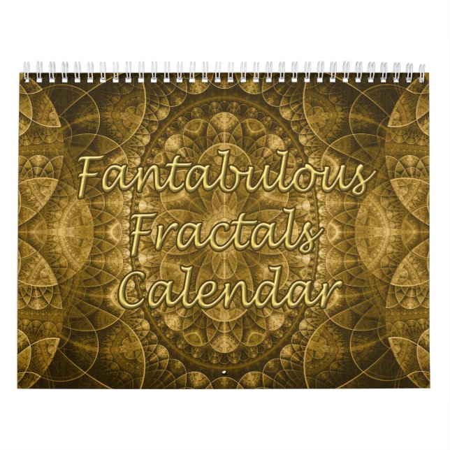 Fantastischer Fraktal-Kalender Kalender (Titelbild)