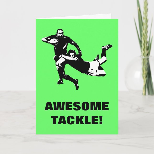 Fantastischer Gerät, Rugby Karte (Vorderseite)