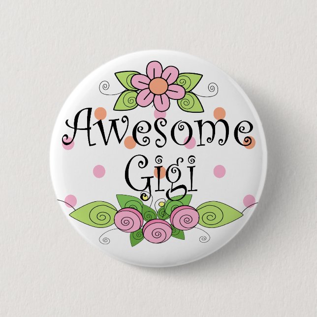 Fantastischer Gigi T - Shirt Button (Vorderseite)