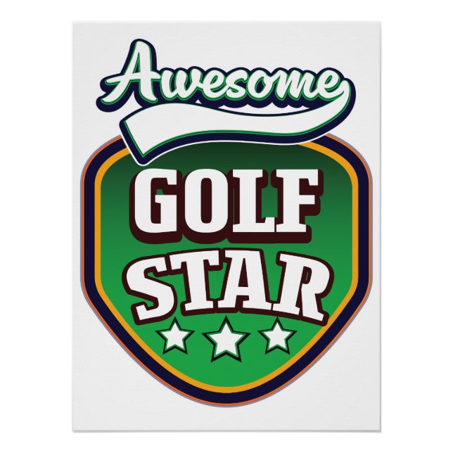 Fantastischer Golfstar  Poster (Vorderseite)