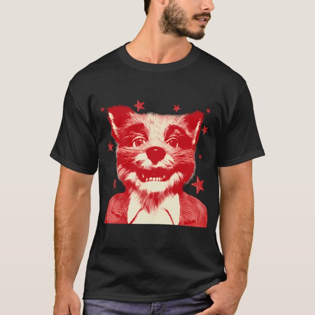 Fantastischer Herr Fuchs T-Shirt (Vorderseite)