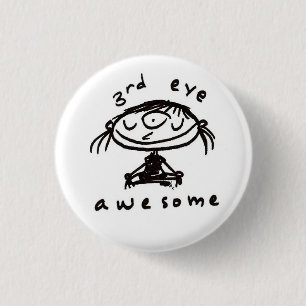 fantastischer Knopf des dritten Auges Button