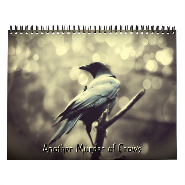 Fantastischer Krähen-Fotografie-Kalender Kalender (Titelbild)