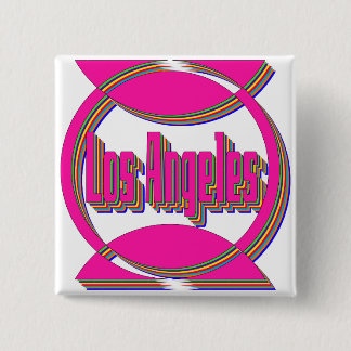 Fantastischer Los Angeles 3 Button