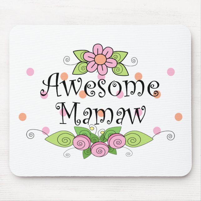 Fantastischer Mamaw T - Shirt Mousepad (Vorne)