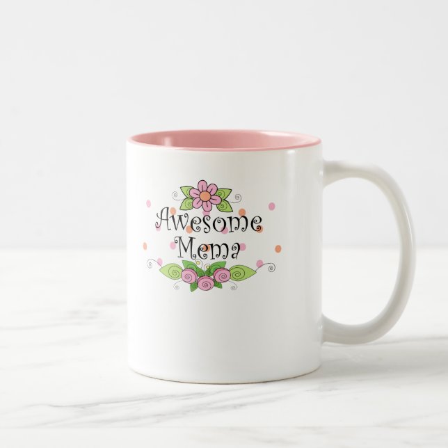 Fantastischer MeMa T - Shirt Zweifarbige Tasse (Rechts)