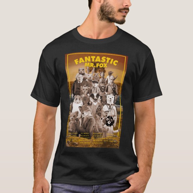 Fantastischer Mr. Fox  T-Shirt (Vorderseite)