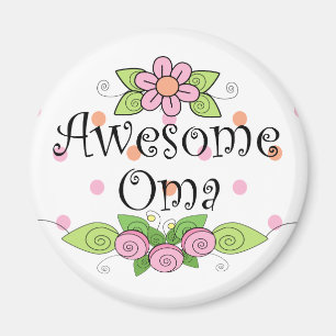 Fantastischer Oma T - Shirt Magnet