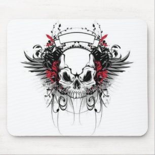 Fantastischer Schädel Mousepad