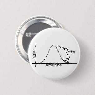 Fantastischer Statistiker-Knopf Button