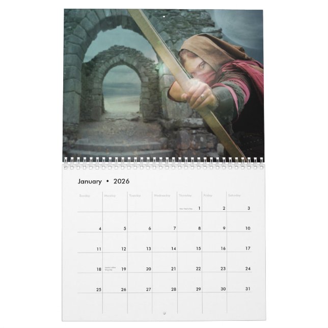 Fantastischer und magischer Kunstkalender Kalender (Jan 2026)