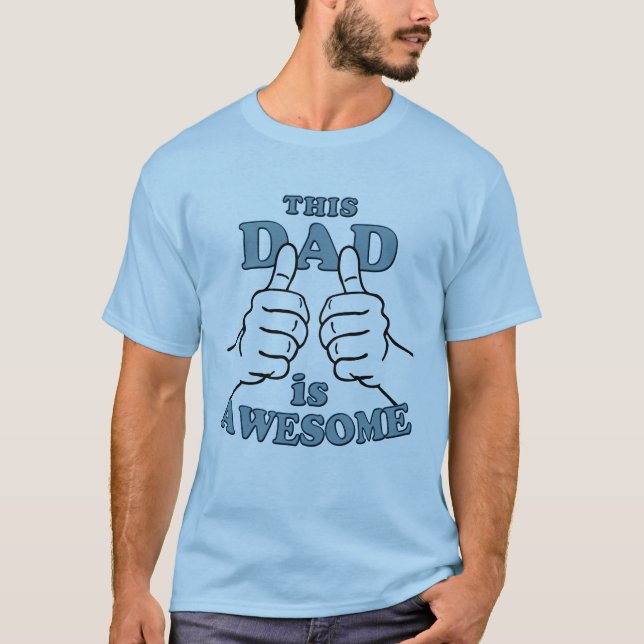 Fantastischer Vater! Der Vatertag und tägliches T-Shirt (Vorderseite)