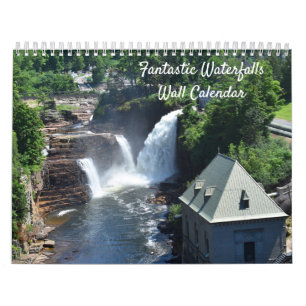 Fantastischer Wasserfall-Mauer-Kalender Kalender
