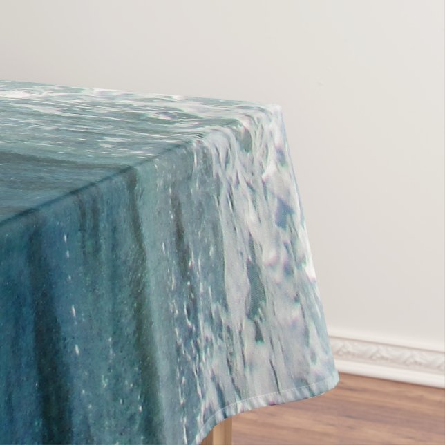 Fantastischer Wellenseeuferseeozean Tischdecke (Beispiel)