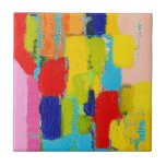 Fantastisches Abstraktes Gemälde von Kris Taylor Fliese<br><div class="desc">Kris Taylor hat diese fantastische abstrakte Malerei mit schweren Pinselstrichen gemacht. Die Farben haben den Eindruck,  dass sie bereit sind,  den Druck abzuziehen und direkt auf die Wand zu springen. Bestellen Sie noch heute Ihr Exemplar!</div>