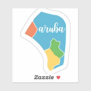 Fantastisches Aruba Aufkleber