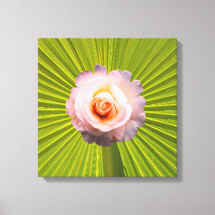 Fantastisches Blumenposter Leinwanddruck