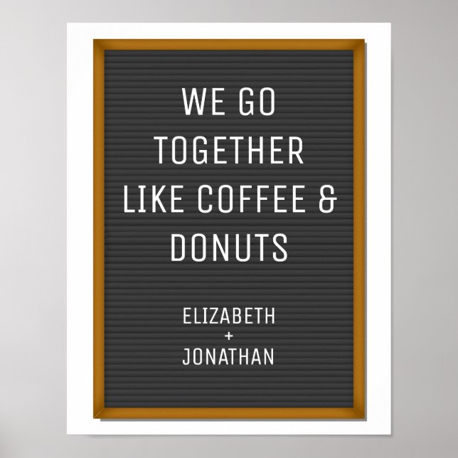 Fantastisches Felt-Letter-Board für Ihren benutzer Poster (Vorne)