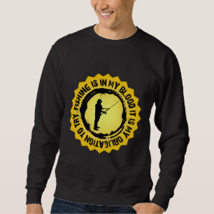 Fantastisches Fischen-Siegel Sweatshirt