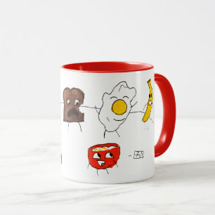Fantastisches Frühstück, Speck und alle Tasse