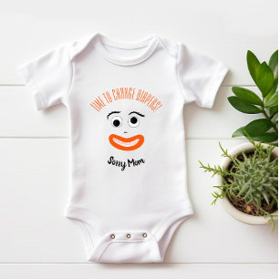 Fantastisches Gesicht Baby Strampler