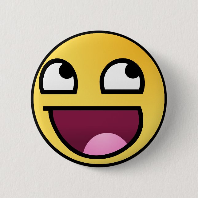 Fantastisches Gesicht Button (Vorderseite)