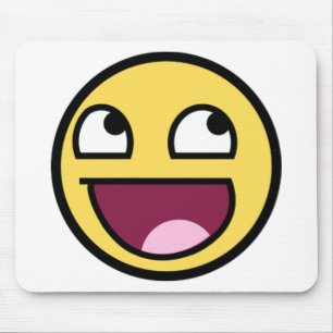 Fantastisches Gesicht ist fantastisches Mousepad