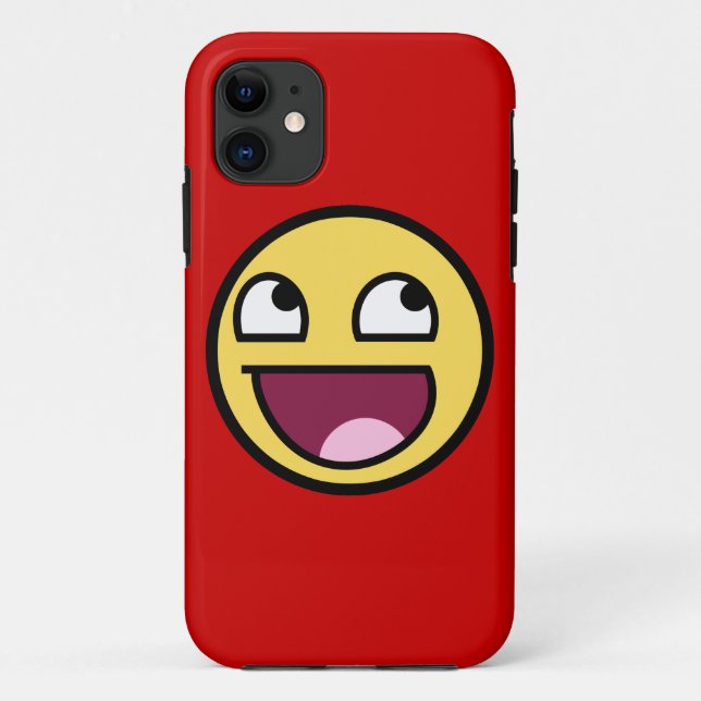 Fantastisches Gesichts-Case-Mate kaum There™ Case-Mate iPhone Hülle (Rückseite)