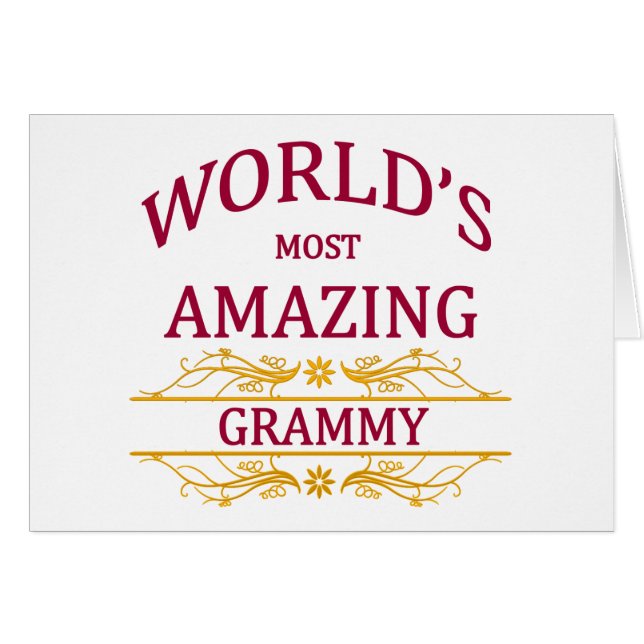 Fantastisches Grammy (Vorderseite (Horizontal))