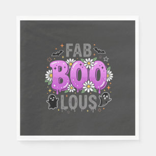 Fantastisches Halloween-Geister-Design_1 Serviette