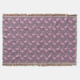 Fantastisches Hübsch-rosa Flamingo Wasserfarben Mu Decke