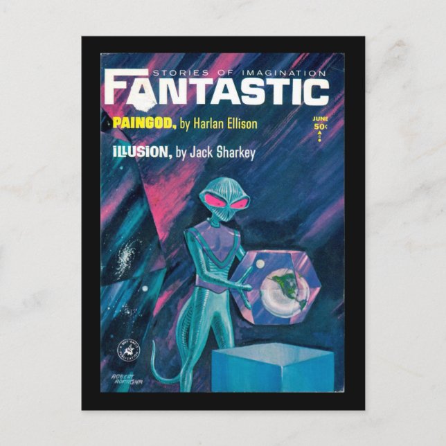 Fantastisches Juni (2)_Pulp Art Postkarte (Vorderseite)