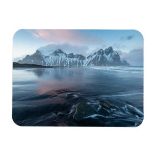 Fantastisches Licht in Island Stokksnes, Magnet