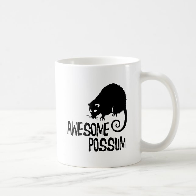 Fantastisches Opossum Kaffeetasse (Rechts)