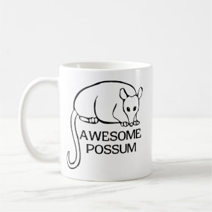 Fantastisches Opossum Kaffeetasse