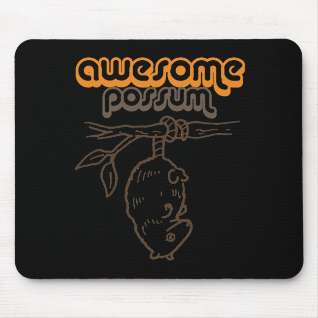 Fantastisches Opossum Mousepad (Vorne)