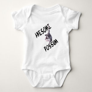 Fantastisches Opossum-Opossum Baby Strampler