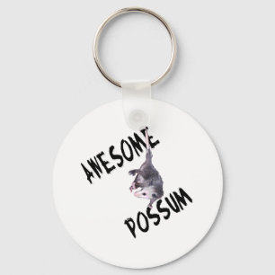 Fantastisches Opossum-Opossum Schlüsselanhänger
