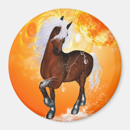 Fantastisches Pferd Magnet